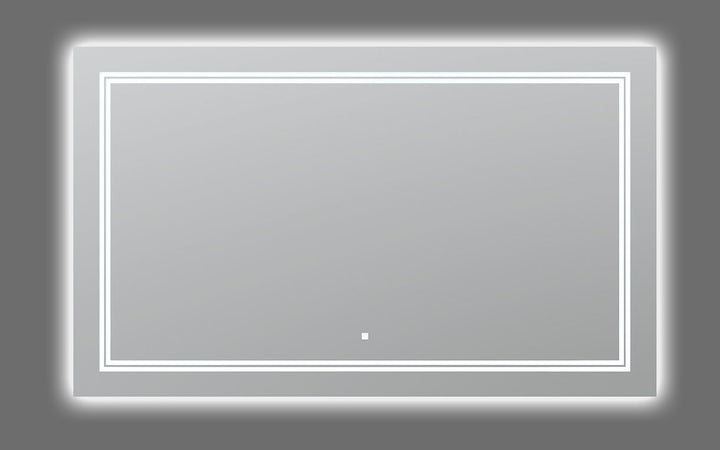 Soho 60" x 36" LED Bathroom Mirror, Anti-Fog