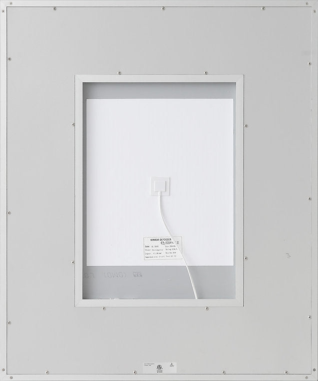 Daytona 30" x 36" LED Bathroom Mirror, Anti-Fog