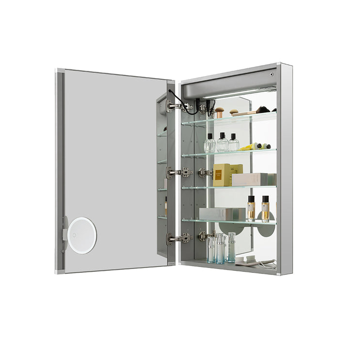 Edge Royale 24" x 32" Left Hinge LED Lighted Medicine Cabinet