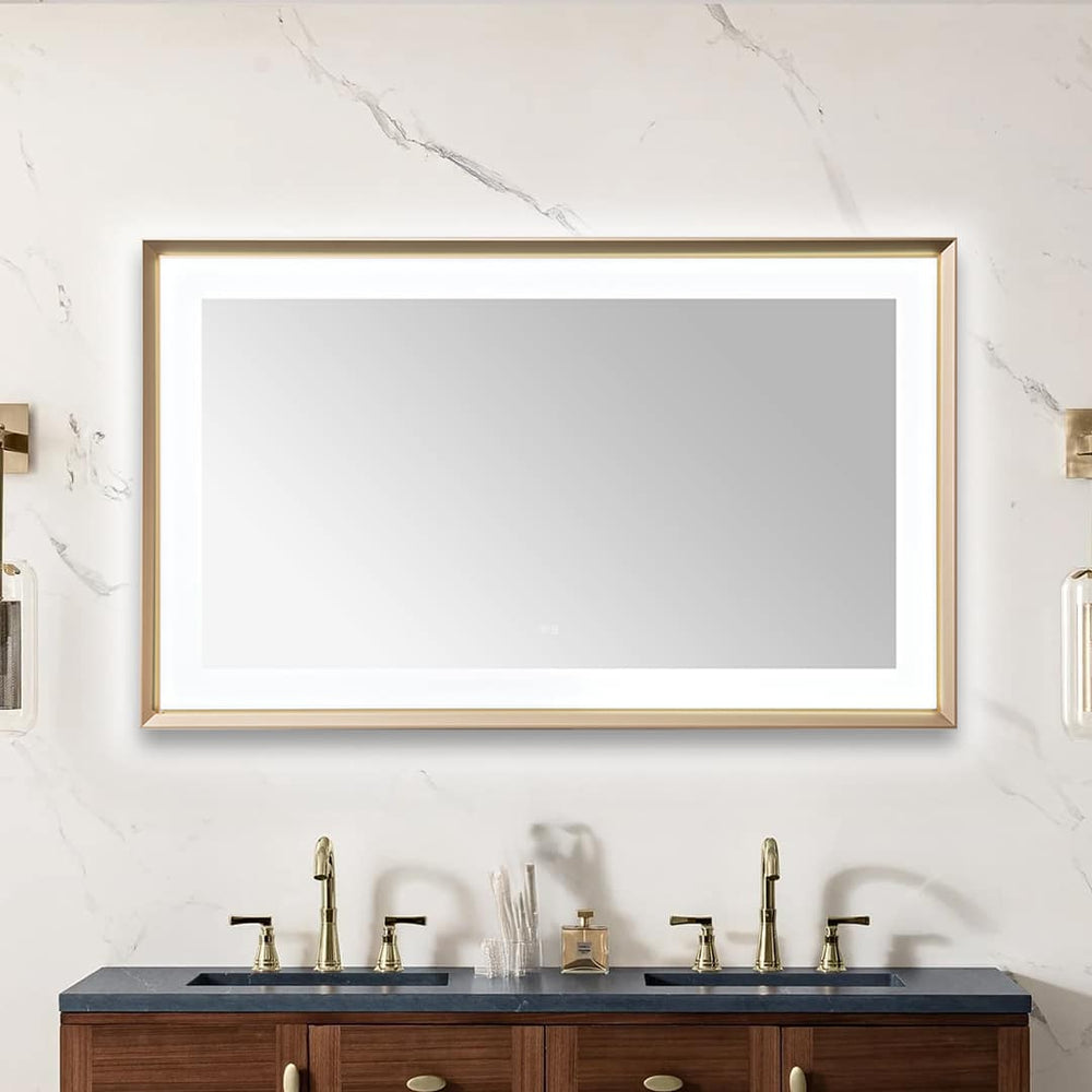 VAR|60" x 36"|Brushed Gold|