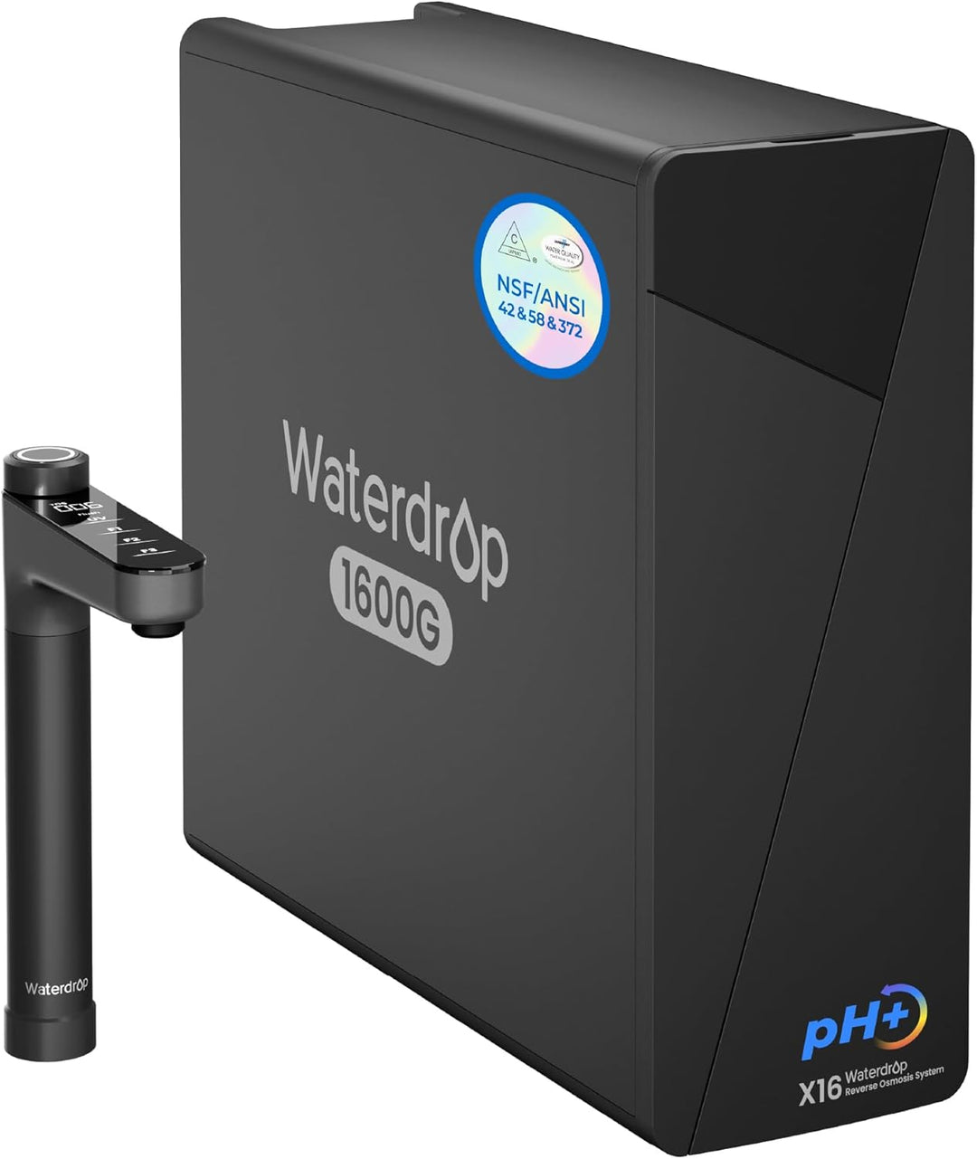 Waterdrop X16 11-Stage Tankless Reverse Osmosis Under-Sink Water Filter | ANVE Kitchen & Bath