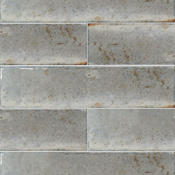 Antique 2" x 10" Glossy Porcelain Floor &amp; Wall Tile