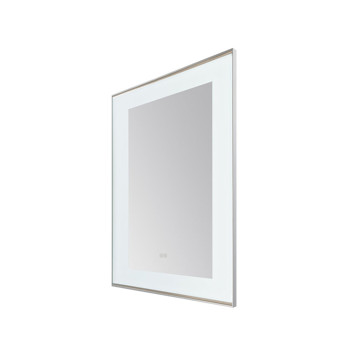 Lexington 24" x 36" LED Bathroom Mirror in Chrome, Anti-Fog