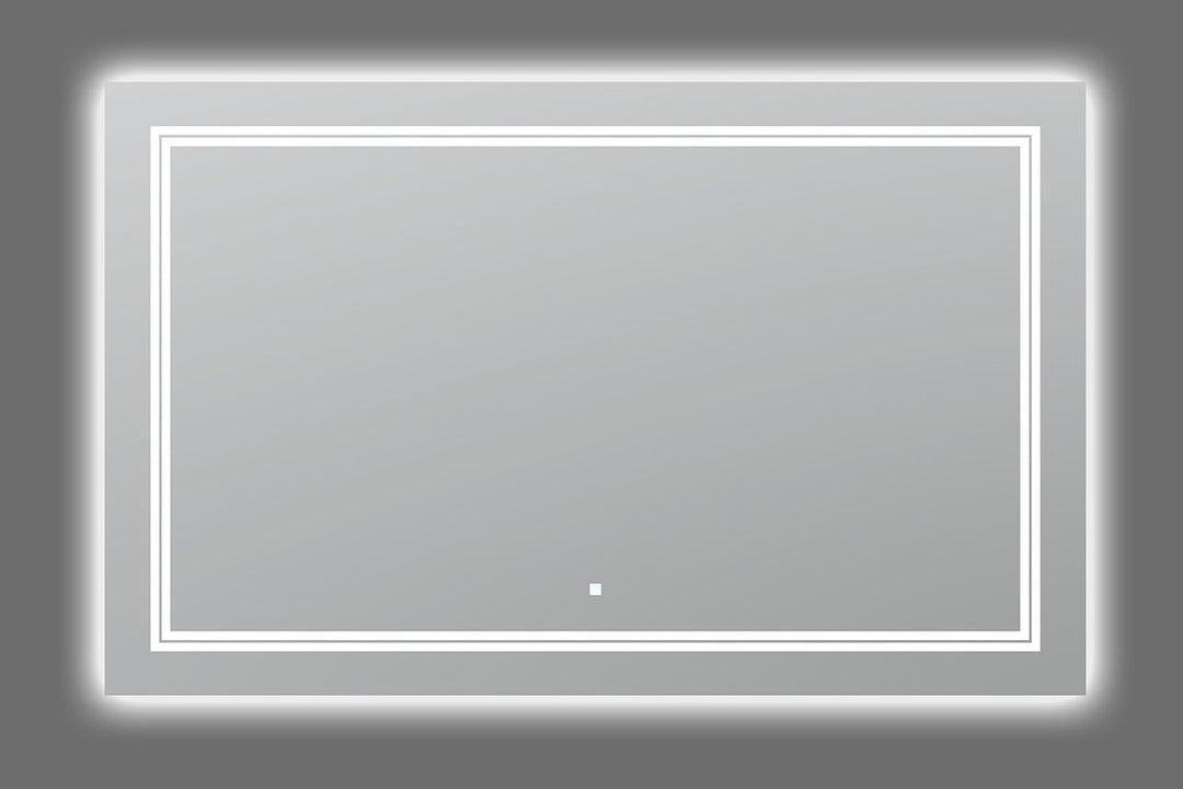 Soho 40" x 30" LED Bathroom Mirror, Anti-Fog