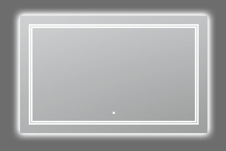 Soho 40" x 30" LED Bathroom Mirror, Anti-Fog