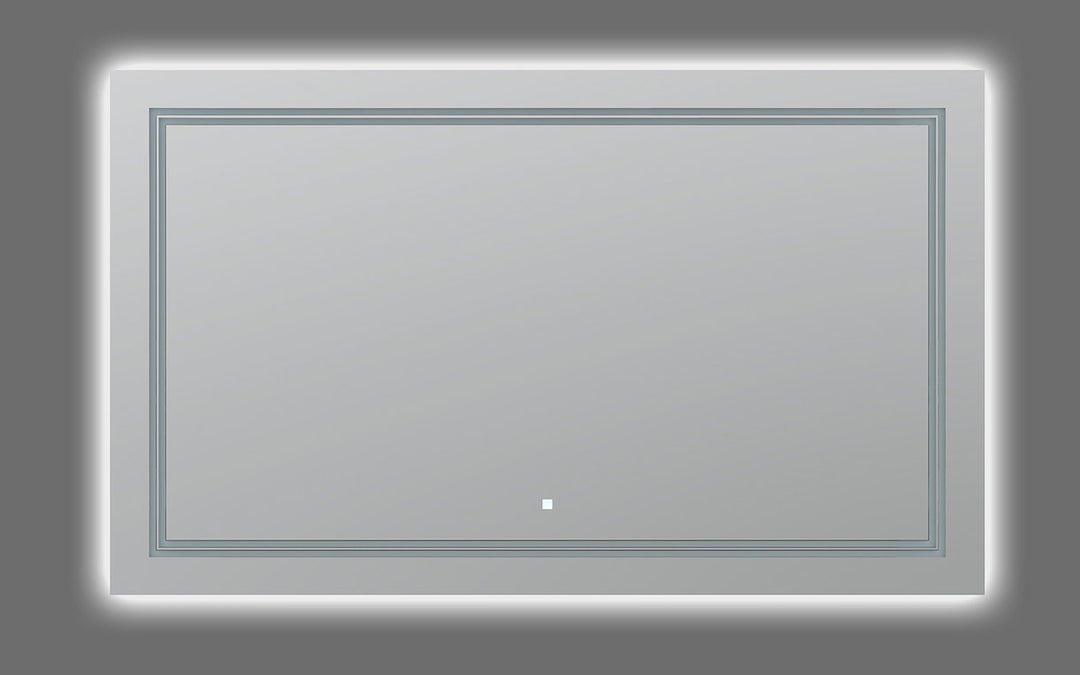 Soho 60" x 36" LED Bathroom Mirror, Anti-Fog