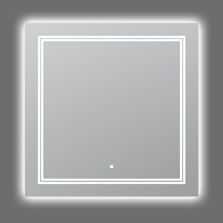 Soho 36" x 30" LED Bathroom Mirror, Anti-Fog