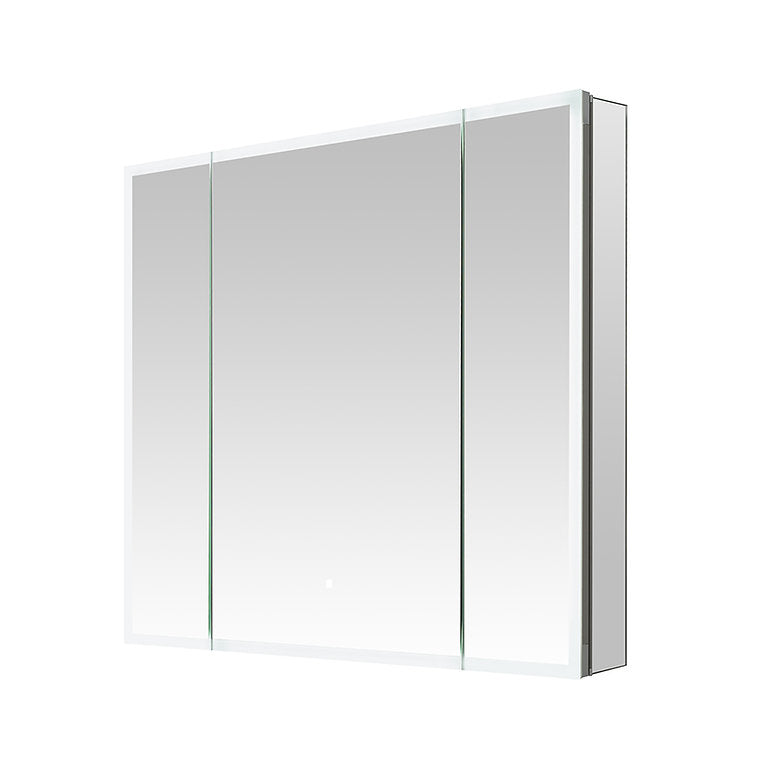Edge Royale 36" x 32" LED Lighted Triple Door Medicine Cabinet