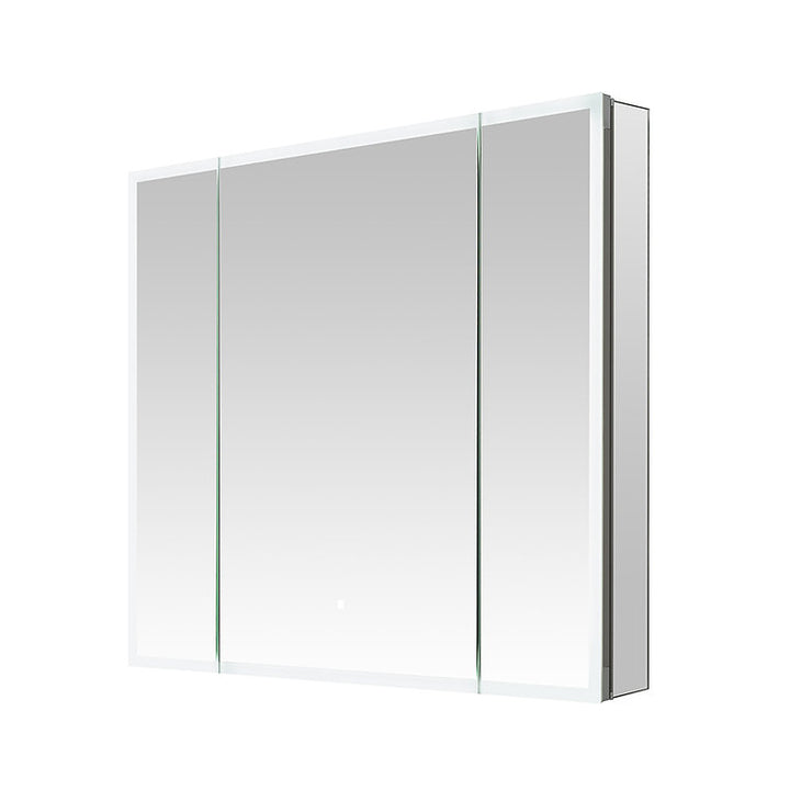 Edge Royale 36" x 32" LED Lighted Triple Door Medicine Cabinet