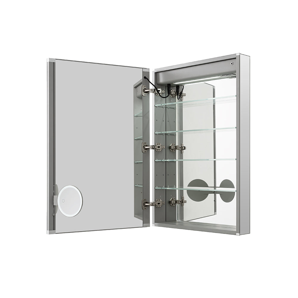 Edge Royale 20" x 32" Left Hinge LED Lighted Medicine Cabinet