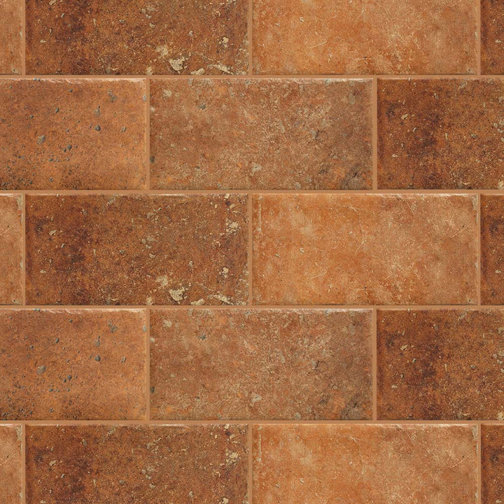 Origin Terracotta-Look Matte Porcelain Floor &amp; Wall Tile | ANVE Kitchen &amp; Bath
