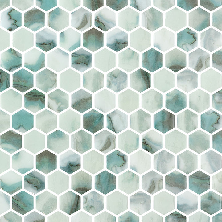 Vetro Floor Glass Mosaic Tile