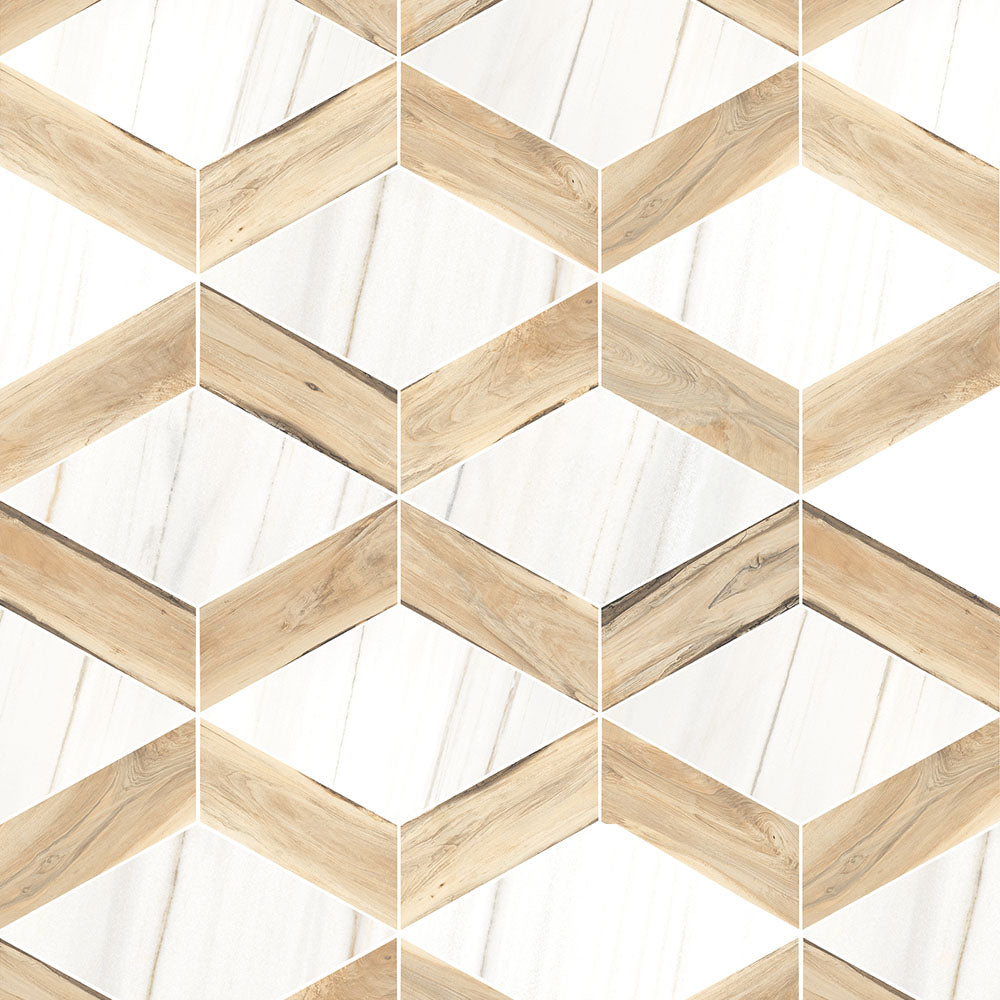 Edgewood Wood-Look Matte Porcelain Mosaic Tile