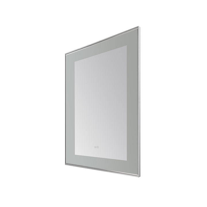 Lexington 30" x 36" LED Bathroom Mirror in Chrome, Anti-Fog