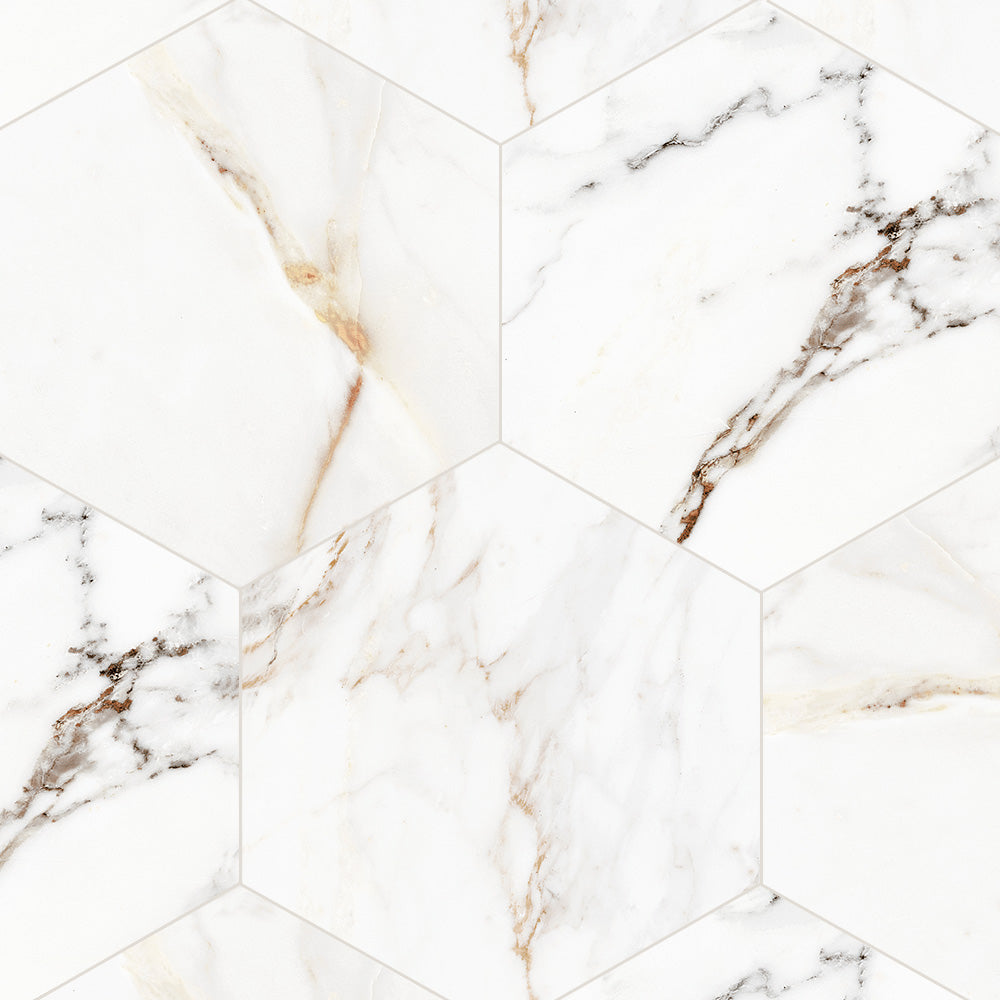 Endura Marble-Look Matte Porcelain Floor &amp; Wall Tile