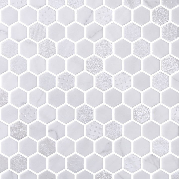 Vetro Floor Glass Mosaic Tile