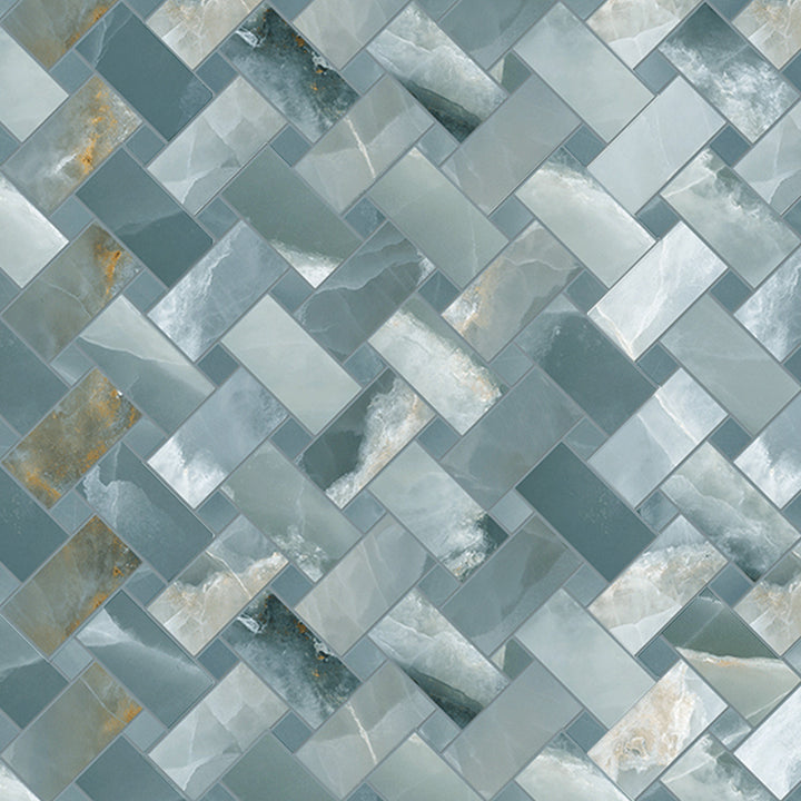 Precious Onyx-Look Polished Porcelain Floor &amp; Wall Tile