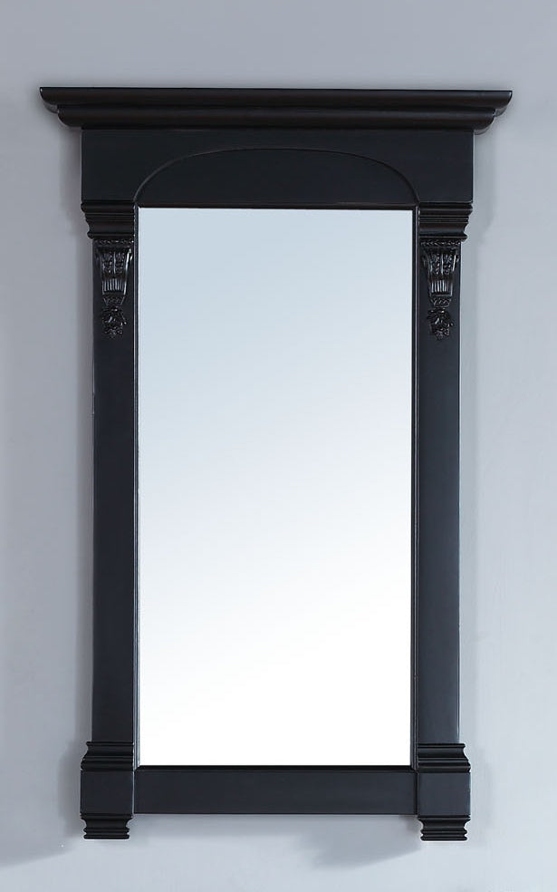 Brookfield 26" Bathroom Mirror, Antique Black
