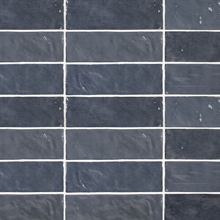 Zellige Glossy Ceramic Floor &amp; Wall Tile