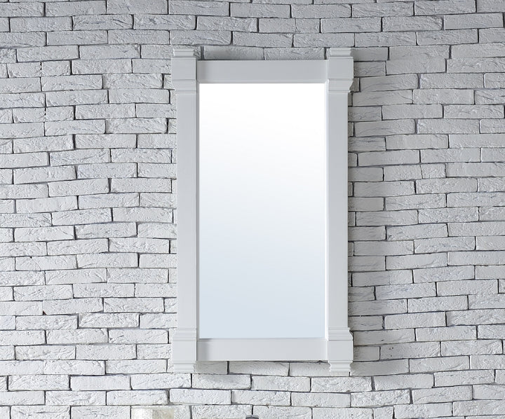 Brittany 22" Rectangular Bathroom Mirror, Bright White