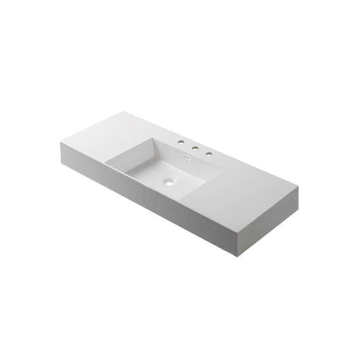 Acrylic Top-Mount Bathroom Sink