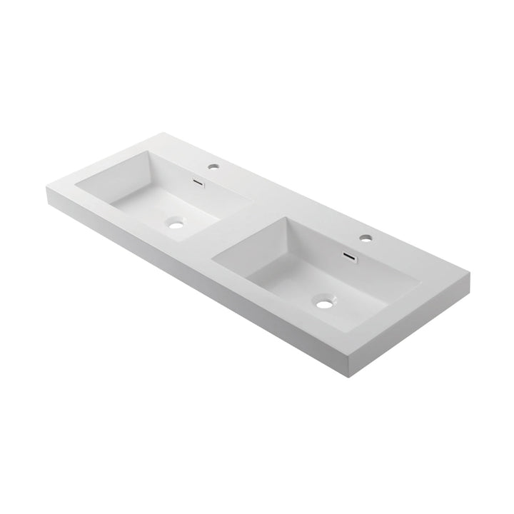 Milan Acrylic Top-Mount Bathroom Sink