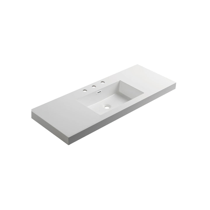 Milan Acrylic Top-Mount Bathroom Sink