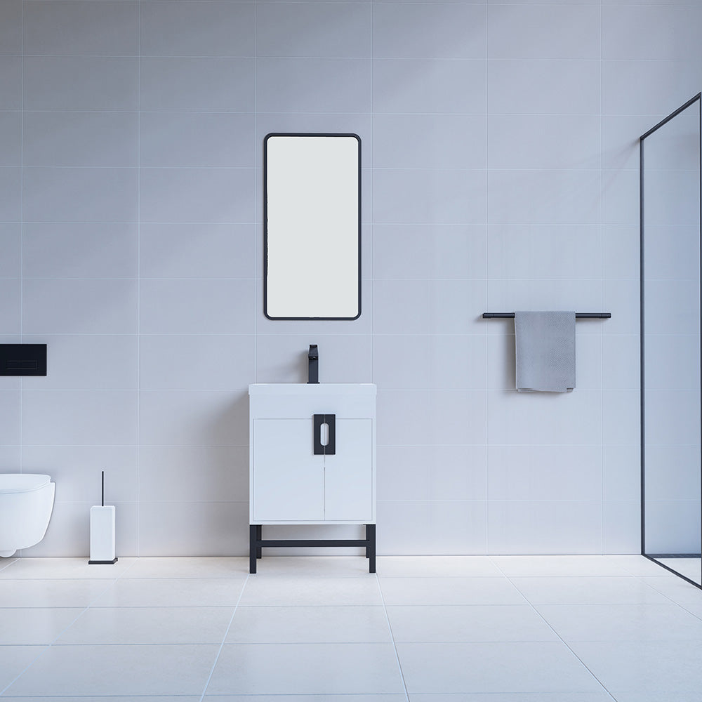 Alya Bath Salento Freestanding Bathroom Vanity | ANVE Kitchen & Bath