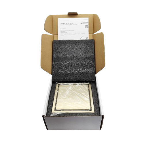 Oceanic 6" x 6" Square Tile-In Shower Drain in 316 Stainless Steel
