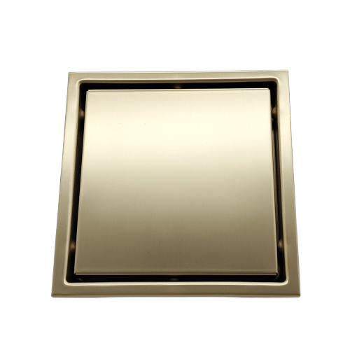 Oceanic 6" x 6" Square Tile-In Shower Drain in 316 Stainless Steel