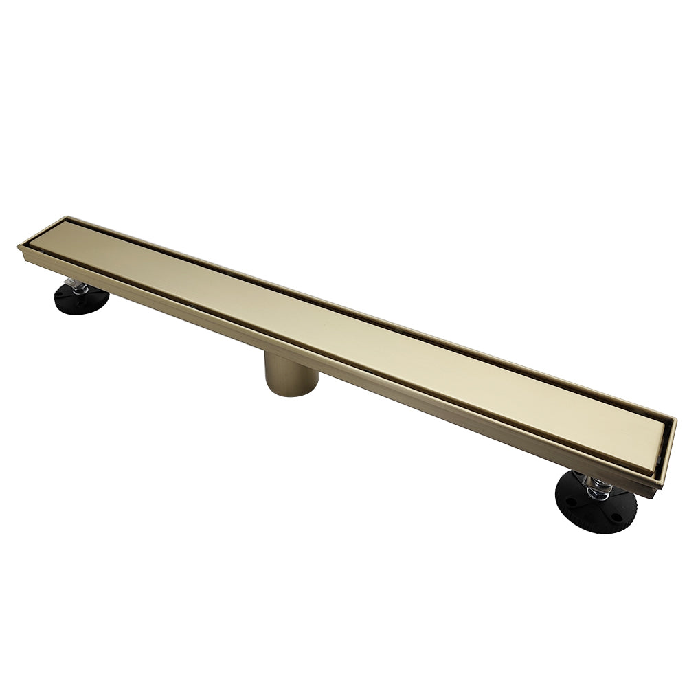 Oceanic Linear Tile-In Shower Drain in 316 Stainless Steel