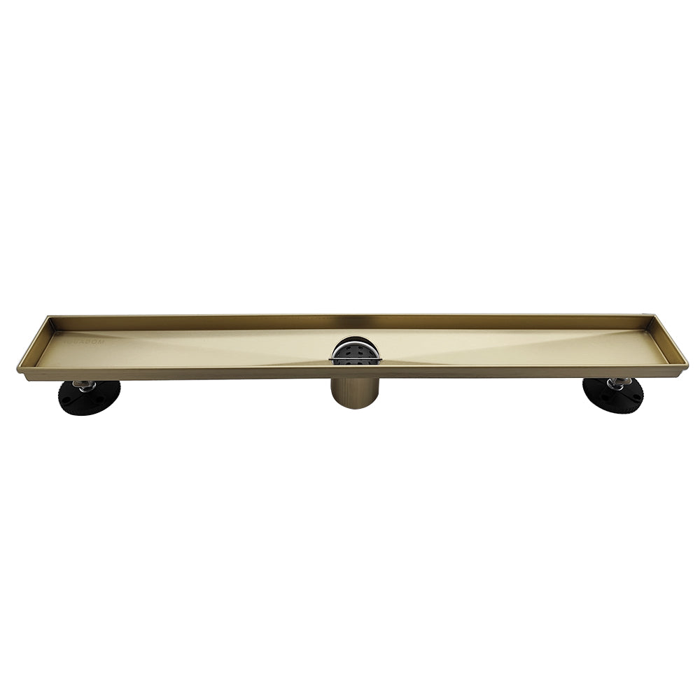 Oceanic Linear Tile-In Shower Drain in 316 Stainless Steel