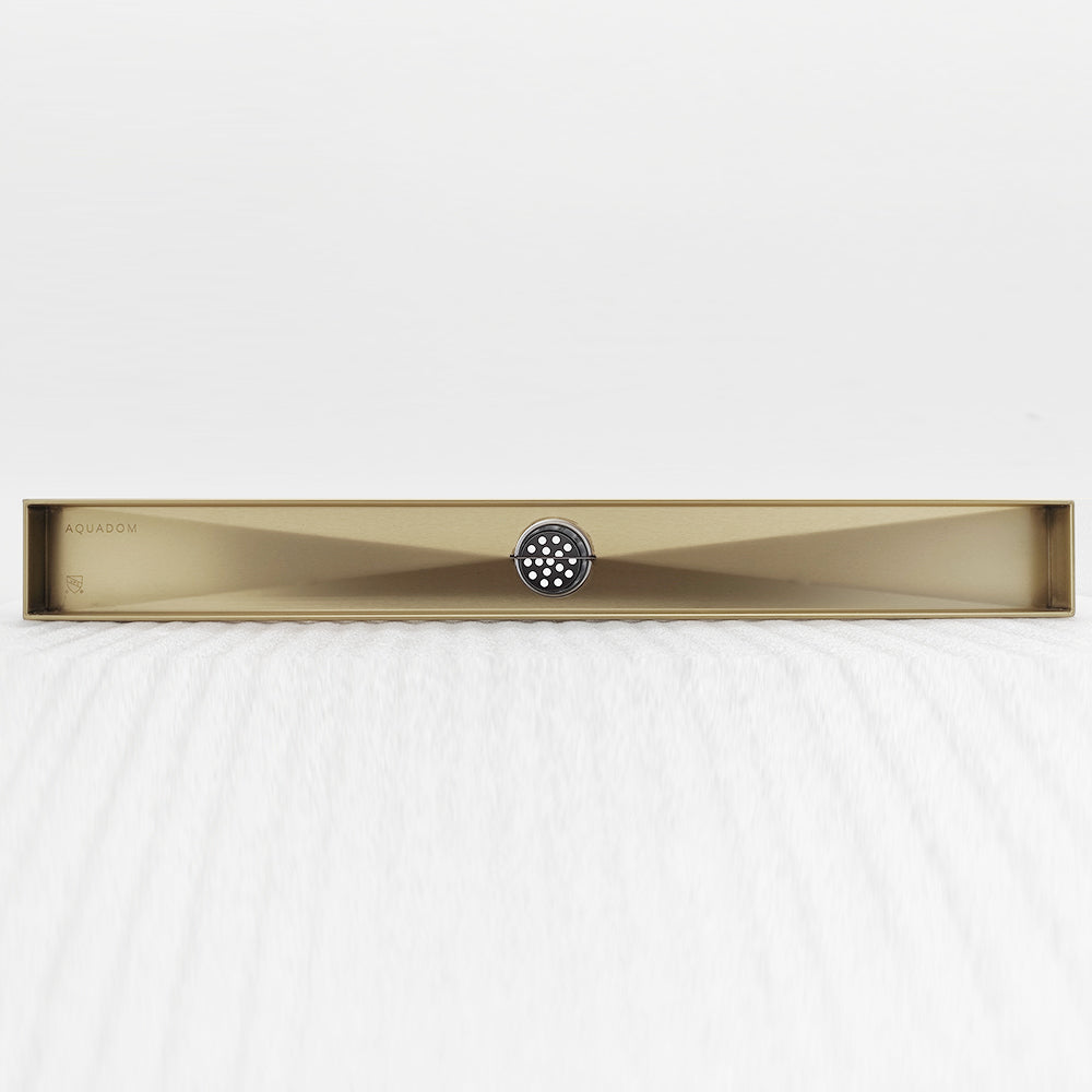 Oceanic Linear Tile-In Shower Drain in 316 Stainless Steel
