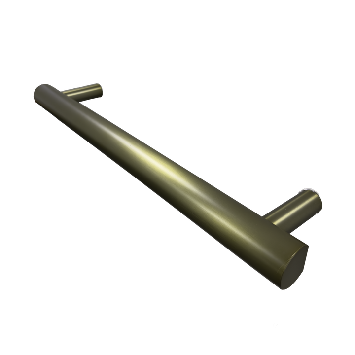 Amba Modello Heated Towel Warmer - Round, Brushed Bronze