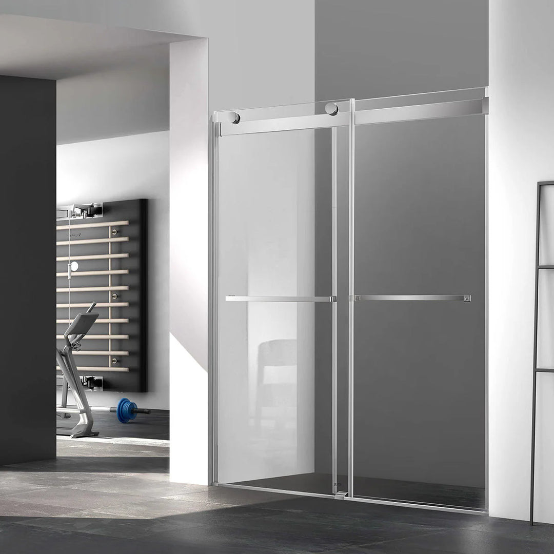 Ayden Frameless Bypass Sliding Shower Door | ANVE Kitchen & Bath