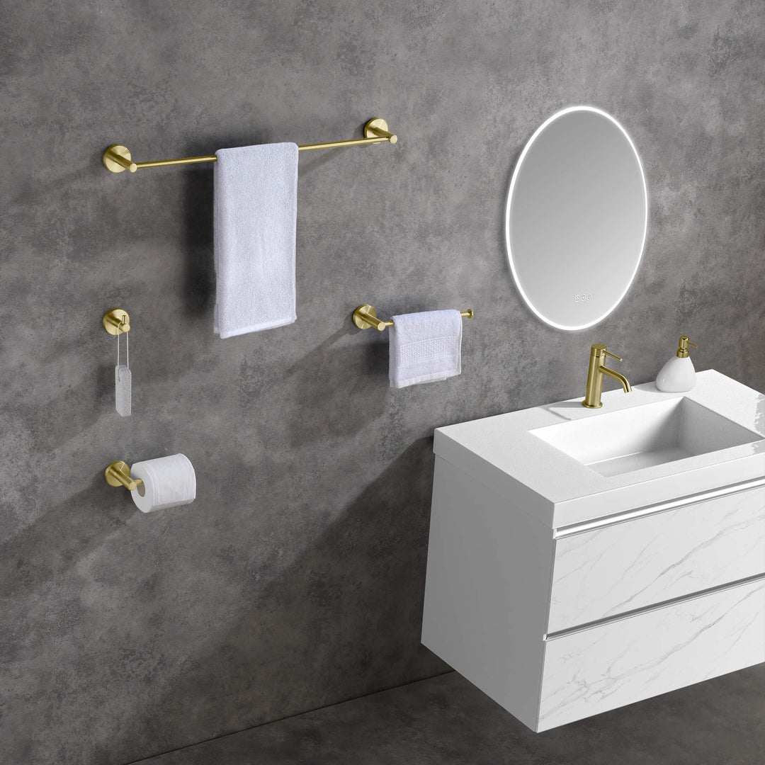 Halo 4-Piece Bathroom Hardware Set