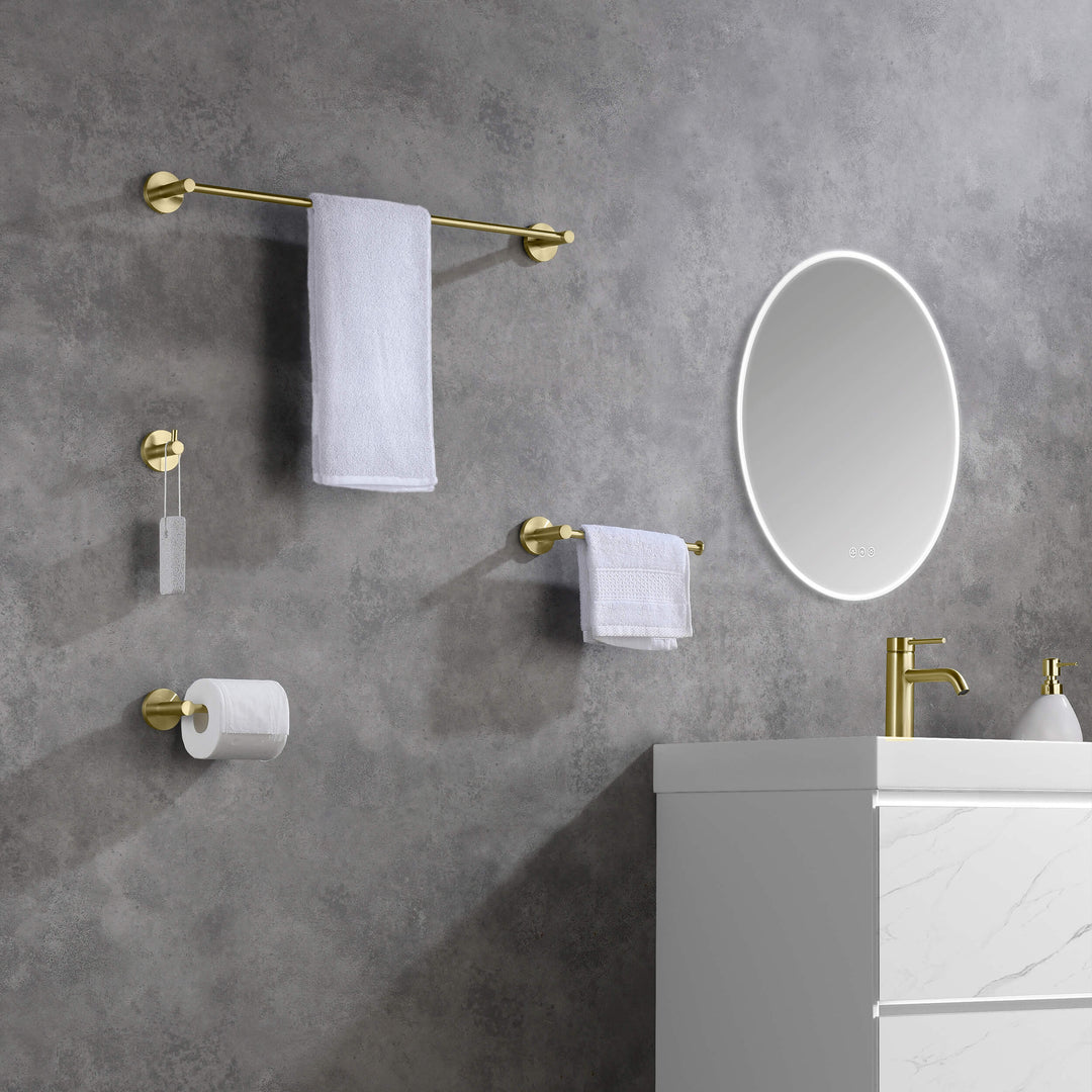 Halo 4-Piece Bathroom Hardware Set