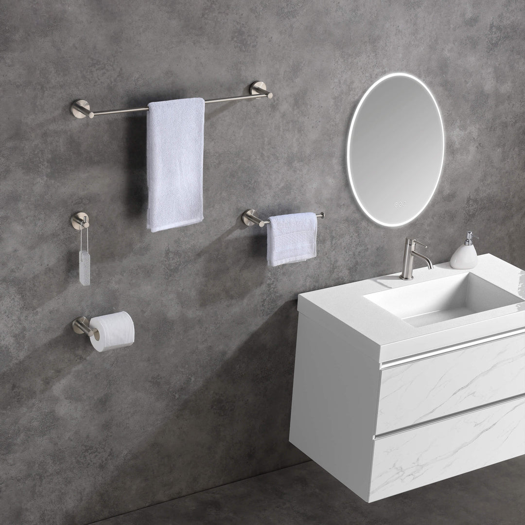 Halo 4-Piece Bathroom Hardware Set