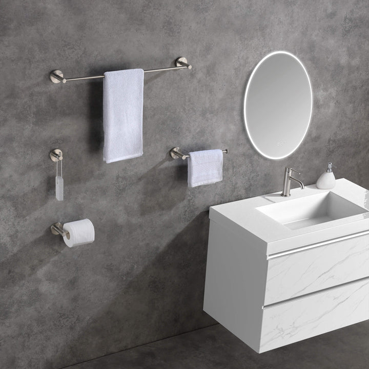 Halo 4-Piece Bathroom Hardware Set