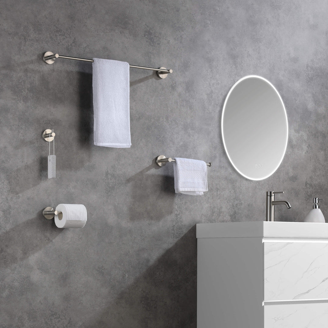 Halo 4-Piece Bathroom Hardware Set