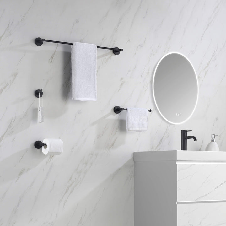 Halo 4-Piece Bathroom Hardware Set