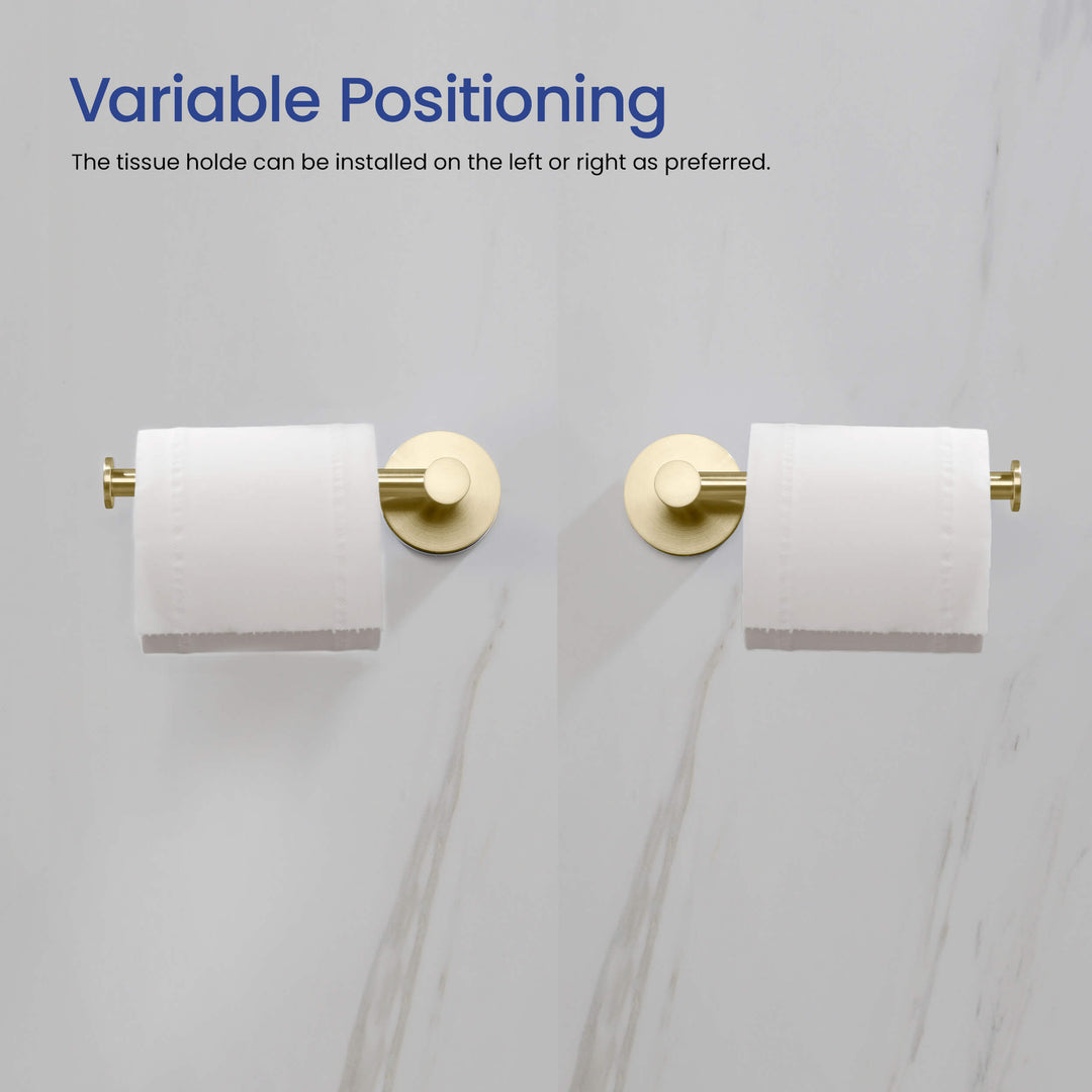 Halo 5-Piece Bathroom Hardware Set in 1