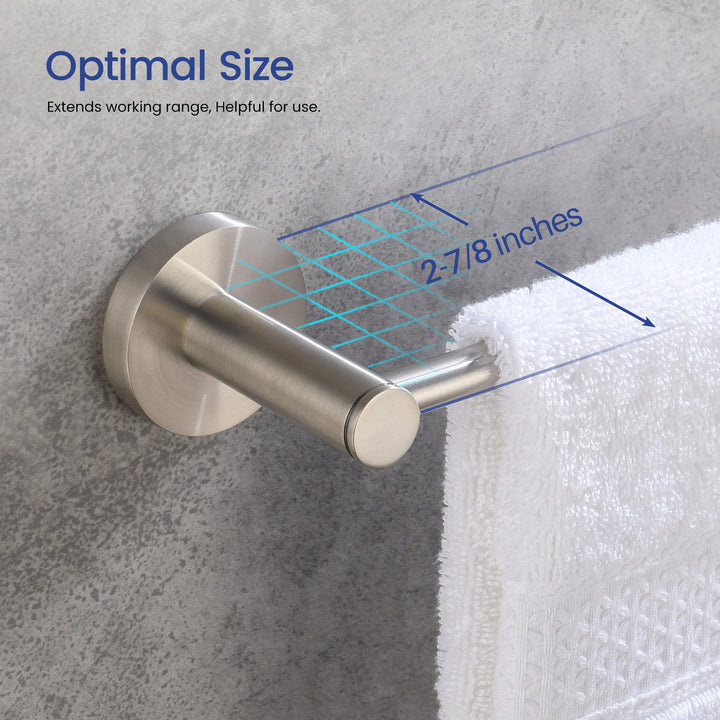 Halo 5-Piece Bathroom Hardware Set in 1