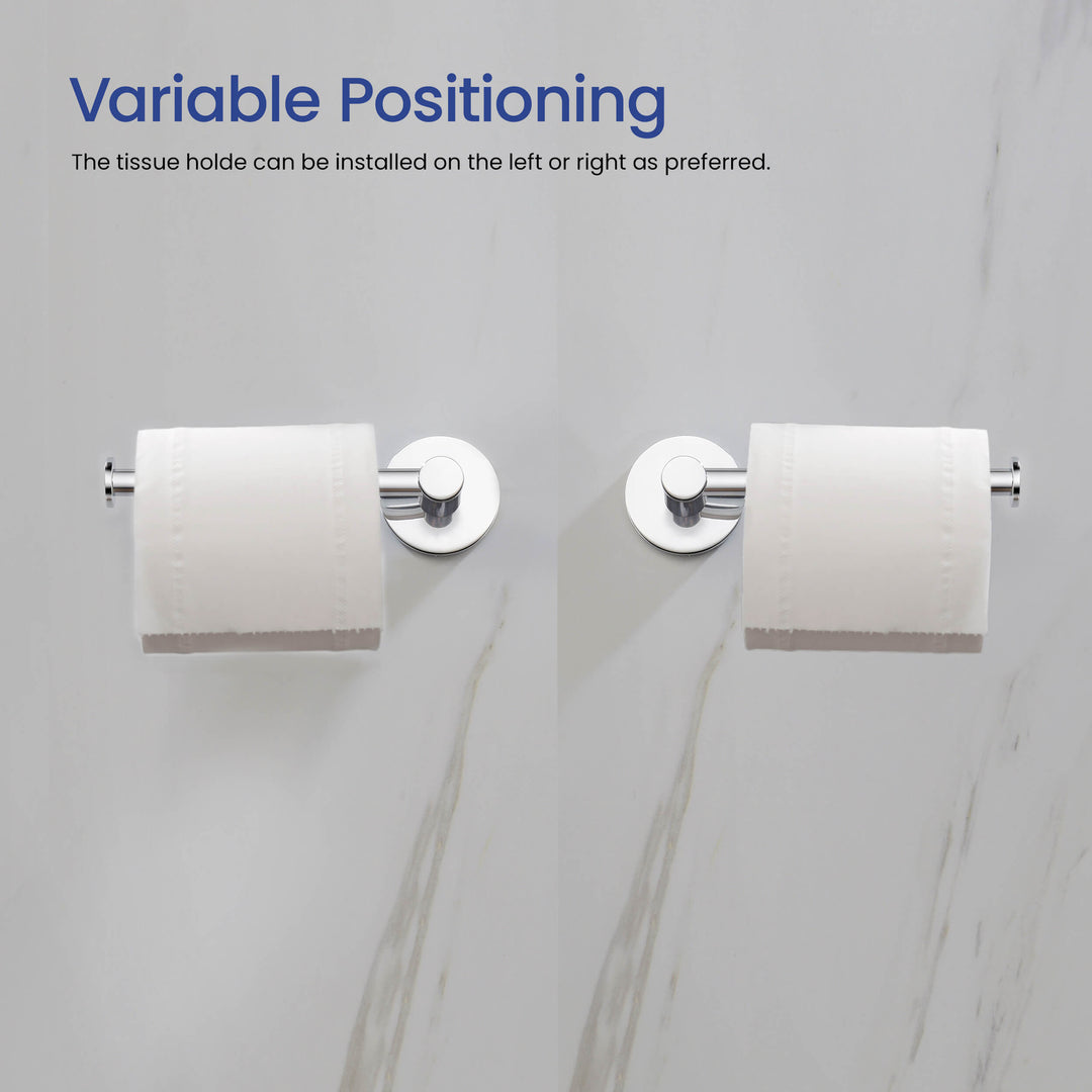 Halo 5-Piece Bathroom Hardware Set in 3