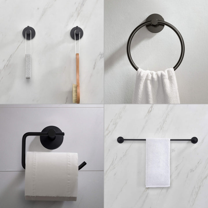 Halo 5-Piece Bathroom Hardware Set in 2