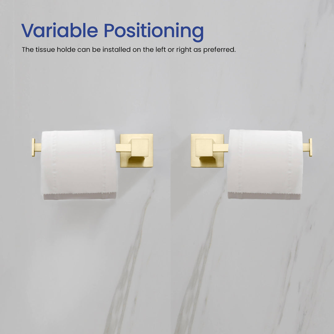 Quadra 2-Piece Bathroom Hardware Set