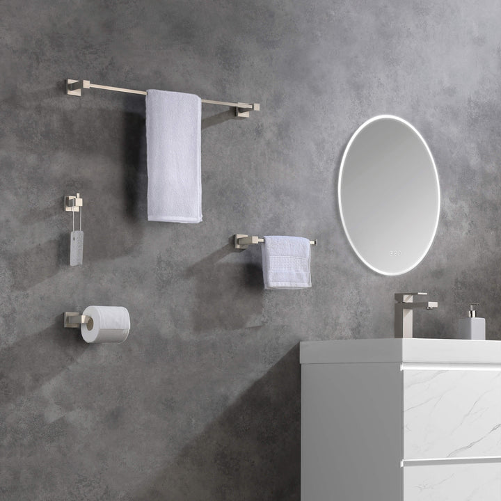 Quadra 4-Piece Bathroom Hardware Set