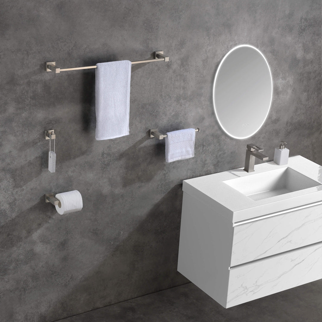 Quadra 4-Piece Bathroom Hardware Set