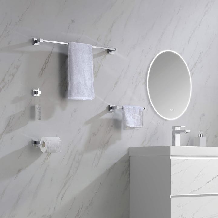 Quadra 4-Piece Bathroom Hardware Set