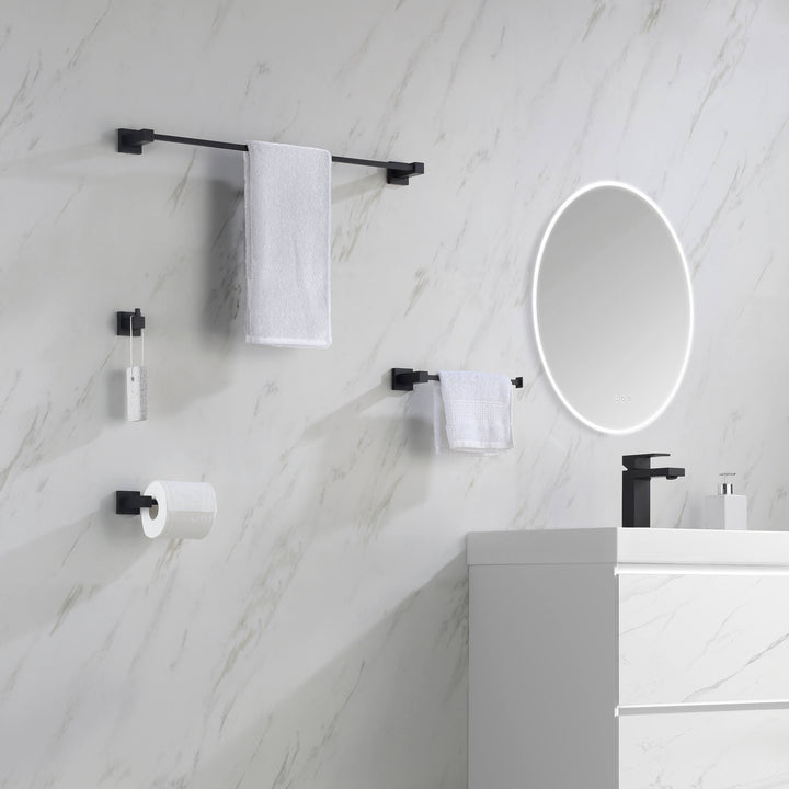 Quadra 4-Piece Bathroom Hardware Set